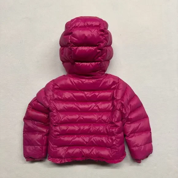 Polo Ralph Lauren Toddler Girl's 2/2T Water-Repellent 650 Fill‎ Down Jacket Pink - Picture 3 of 13